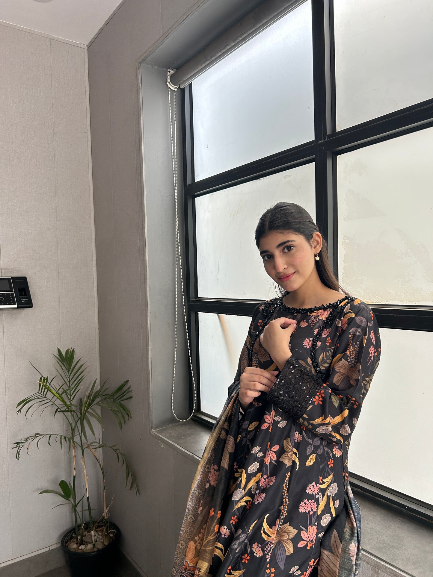 3 Piece Suit – Bana Dora with Printed Lawn Dupatta (Pret)
